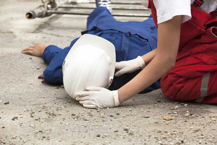 Construction Worker Fall